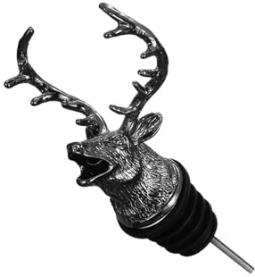Hirschkopf Weinausgießer, Flaschenausgießer, Alkohol Spirituosen, Weinliebhaber,verbessert den Geschmack, für Die Meisten Flaschen