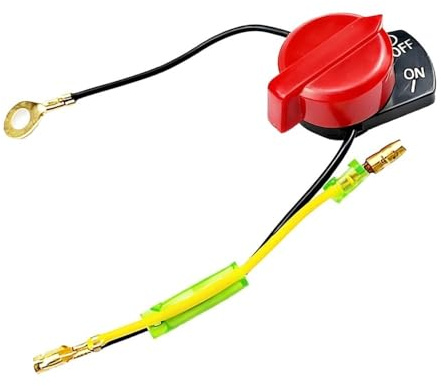EIN-/Ausschalter mit Motorstoppfunktion, passend for Rasenmäher 168F, 170F und GX160 mit Stromabschaltung