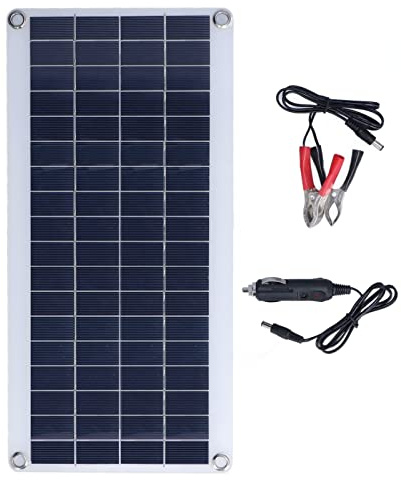 LDAUYZLING – Kit de panneaux solaires 8W, Module de batterie solaire Portable, Flexible et pliable, pour navires, camping-car, maison