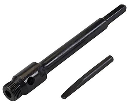 Hex Core Drill Arbor 200mm Adaptor & Ejector Drift fits TCT & Diamond Core Bits