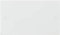 Knightsbridge White Square edge Plastic 2G Blanking Plate
