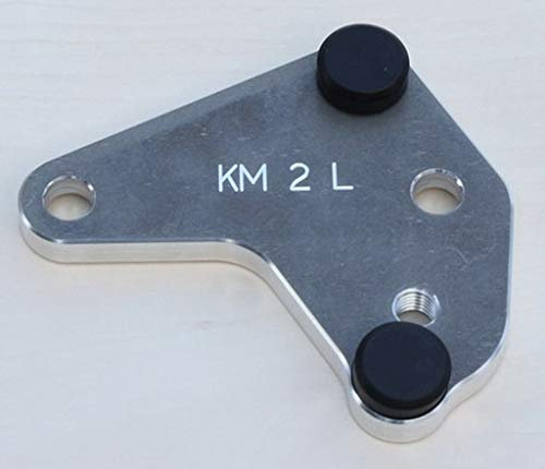 GSG-Moto Sturzpads passend für die KTM Supermoto 990 / R/SMT ab 2008 Halteplatten Alu-natur