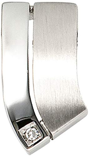 Jobo Damen-Anhänger aus 14 Karat 585 Weißgold mit Diamant