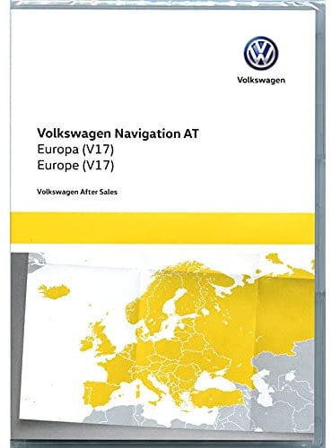 Volkswagen 5G0919866BD Kartendaten SD Karte Europa V17 Navi Update Navigationssystem Discover Media (nur System at, Generation 1, nur PR-Code 7RE)