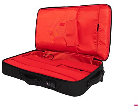 DJBAG Professionelle Tasche und Rucksack, eine speziell entworfene robuste EVA-Schaumstoff-Hartschale für DJs, wasserdichter Reißverschluss, Bühnencrew – Alltag bei der Arbeit oder auf Reisen