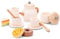 New Classic Toys Juego de té de Madera, Color Beige, Moyen (10619)