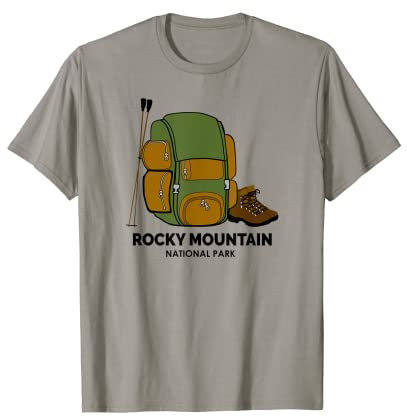 Rocky Mountain National Park Rucksack T-Shirt