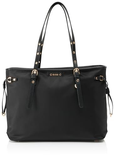 BOSS Cindy Shopper-NY Damen Shopper, Black1