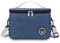 BEHONA 6.4L Insulated Lunch Bag for Adults, Foldable Cooler Bag with Oxford Fabric & Aluminum Foil Lining, Office Gym Commute Lunch Tote (Blue)