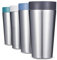 Circular & Co Thermal Stainless Steel Travel Mug - 12oz/340ml - Insulated Reusable Coffee Cup - 100% Leakproof & Lockable - 6 Hours Hot/Cold - Push Top, One Hand Open, 360 Drinking Coffee Tumbler