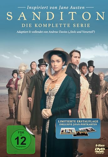 Sanditon - Die komplette Serie - In Erstauflage inkl. 3 Fan-Postkarten.