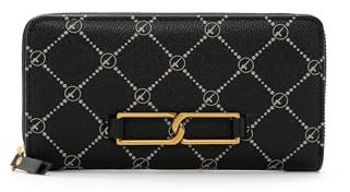 Tamaris Anastasia Chain Zip Around Wallet Black