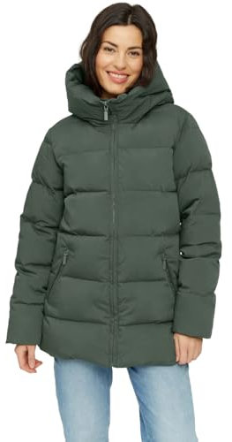 mazine Angela Padded Jacket - Damen Steppjacke, Größe:L, Farbe:bottle