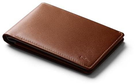 Bellroy Travel Wallet – Reisebrieftasche (Reisepass, Bordkarten, Scheine, Karten und Stift)- Sienna