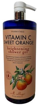 PHARM TABLE Vitamin C Sweet Orange with Collagen Brightening Shower Gel. 960ml
