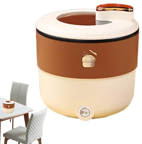 Cuiseur à Riz Intelligent,Mini Cuiseur À Riz 1,8L - Marmite Électrique Multifonction Pour Cuisine Maison Voyage Avec Design Compact