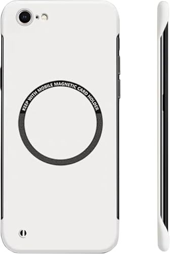 FAOMSEBS for iPhone SE 2 / SE 3 Case, iPhone 7/8 Case Borderless Slim Fit | Bare Phone Feel, Compatible with MagSafe, Lightweight Thin Grip, Heat Dissipation and Resilient Hard PC Cover for Daily, Game