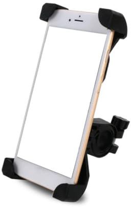 SEWOART Adjustable Bike Phone Holder Claw Lock Grip Non-slip Handlebar Mount for Smartphones and GPS Wear-resistant Black Bracket for Mountain and Road Cycling