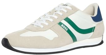BOSS Herren Levon Laufschuhe, Open White, 41 EU