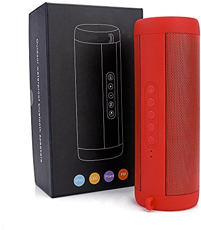 Haut-parleur Bluetooth étanche IP67 - Portable - Sans fil - Pour iPhone et Samsung