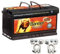 Banner Campingartikel Vliesbatterie AGM Running Bull 80AH 12V Batterie inkl. Polklemmen Auto Boot Wohnmobil