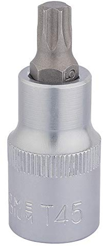 Draper 16315 1/2 Square Drive T45 TX-Star 55MM Socket Bit