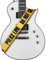 Amumu Sublimationsdruck Gitarrengurt Do Not Cross Police Line 2 in breit für akustische/elektrische Gitarre, Bass Gitarre (gelb)
