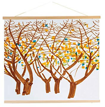 Posterleiste, Magnetische Poster Bilderrahmen Aufhänger Posterhalter für Wanddeko(60CM)