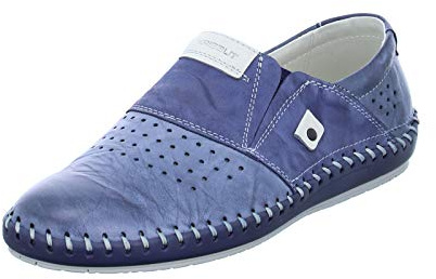 KRISBUT Herren Slipper Schuhe Slipper Glattleder Freizeit Elegant Slip-Ons Uni