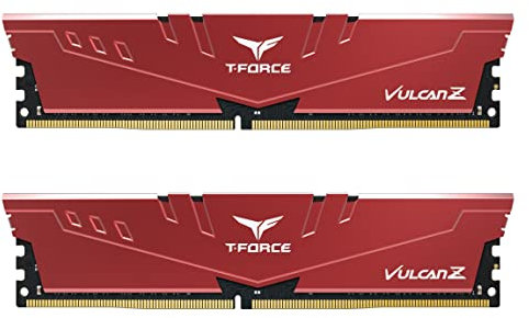 TEAMGROUP MODULO DDR4 16GB 2X8GB 3200MHZ Vulcan Z Rojo/CL 1