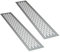 sossai® Rejillas de ventilación de aluminio - Alucratis (2 piezas) | Rectangular - dimensiones: 48 x 8 cm | Color: aluminium | rejilla de aire
