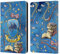 Head Case Designs Licenciado Oficialmente Harry Potter Patrón de Garra de Cuervo Reliquias de la Muerte XIII Carcasa de Cuero Tipo Libro Compatible con Apple iPad Air 2 (2014)