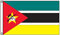 Stormflag Mosambik Flagge(90cmx150cm) Polyester Pongee 90g mit genäht.