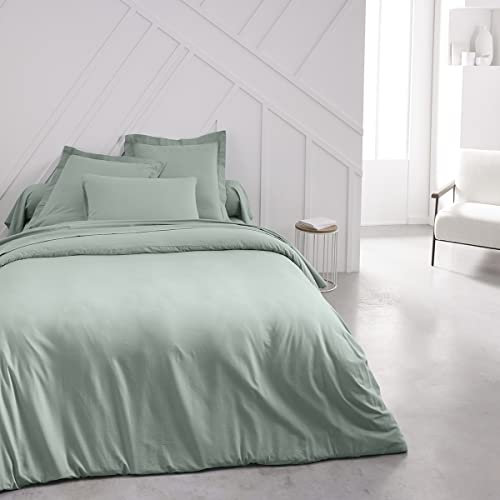 Today Housse de Couette 240X260 2 Personnes Coton Celadon