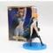 ENFILY One Piece Figures, Luffy Zoro Nami Sanji Tony Chopper Usopp Franky Brook Figurines Statue 20th Birthday One Piece Anime Blue Colour PVC Action Figure Model (Franky) (Nami) (Nami)