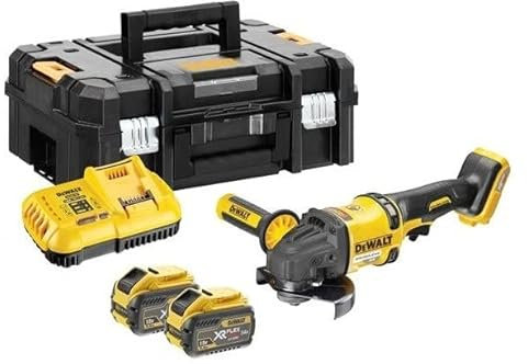DEWALT DCG418X2-QW angle grinder 125mm 54V FV 2x9Ah Black Yellow