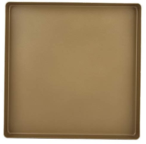 Yctze Non Stick Square Baking Tray 28x28cm Gold Aluminum Alloy Oven Trays