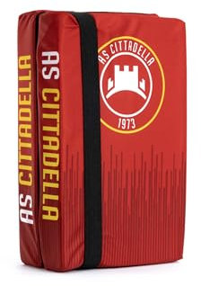 A.S. CITTADELLA 1973, Cuscino Stadio Ufficiale Cittadella Calcio, Cuscino da Stadio Pieghevole, Rosso, Nuovo Logo, Accessori da Stadio, Cuscino Calcio, Maggiore comodità allo Stadio, Taglia Unica