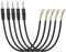 YAODHAOD Ersatz 3.5mm TRRRS auf Bare Wire Monokanal Audio Kabel 5PCS，Stecker Pigtail Open End Audio Kabel für Kopfhörer Mikrofon Kabel Reparatur 30CM (3.5mm trrrs stecker)