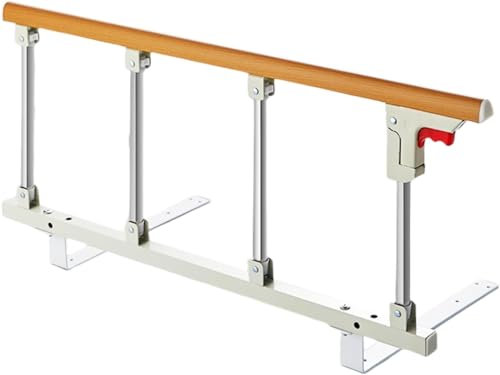 EAVVTK Bettgitter für Senioren, klappbares Bettgitter zur Verhinderung von Stürzen für Behinderte, Bettsicherheitshilfe