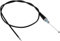110cm Cavo Acceleratore per Moto per 50cc 70cc 90cc 110cc 125cc 250cc Sostituzione Testa Dritta in Acciaio Inossidabile Linea Cavi per Pit Dirt Motor Trail Bike Motocross ATV Quad, M10, Nero