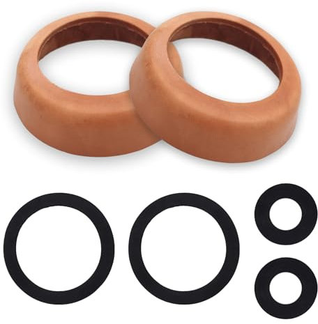 2 Stück Schwengelpumpe Ersatzteile von 4 Stk Silikondichtung,Ledermanschette für Schwengelpumpe Typ 75, Schwengelpumpe Dichtung,Handschwengelpumpe Für Gartenpumpe Handpumpe Brunnenpumpe-Braun