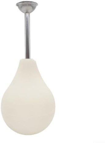 SMZhomeone Pulverizador de plantas y flores, bola atomizadora, boquilla larga, boquilla larga, para regar flores y plantas (blanco)