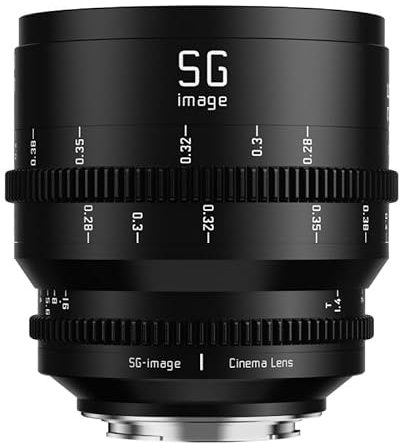 SGimage 25mm T1.4 Cine-Objektiv Vollformat-Festbrennweite für L-Mount-Kameras