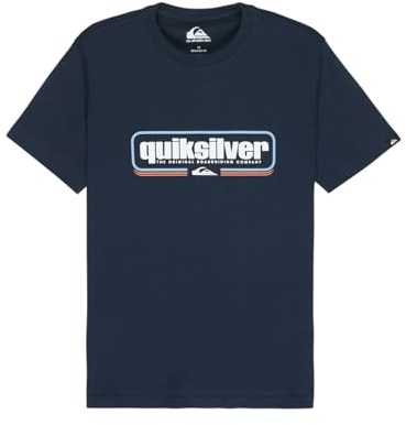 Quiksilver Short-Sleeved T-Shirt EV Box Shaped SS Boy's Black 10