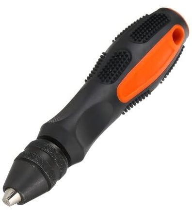 Yuentoen Pin Vise - Mini perceuse manuelle 0,5-8 mm - Pour résine époxy, modélisme, PCB, fabrication de bijoux, plastique