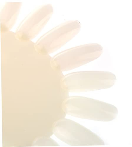 GALPADA 10pcs Nail Art Display Wheel False Nails for Display Polish Sample Sticks