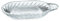 OEM Glass Fruit Grater - Apple Grater - Oval - Transparent
