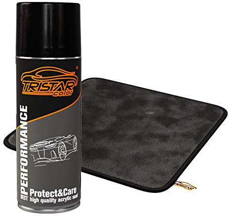 TRISTARcolor Protect&Care Nano Lackversiegelung matt mit Poliertuch | Schützt matte und seidenmatte Lacke Glas Gummi und Kunststoff, glasartig harte Versiegelung, Lotuseffekt, Made in Germany
