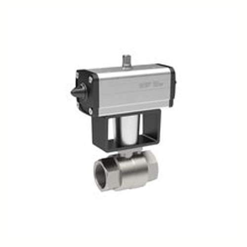 RIEGLER 158759-351.515-1 Edelstahl-KH, pneum. Stellantrieb nach NAMUR, doppeltw., Rp 2, 1Stk